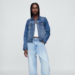 GAP Icon Denim Jacket M — Medium Indigo, NWOT